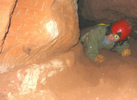 Drainage channel in the Cobalt Mine