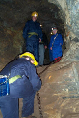 Chain Steps in Wood Mine