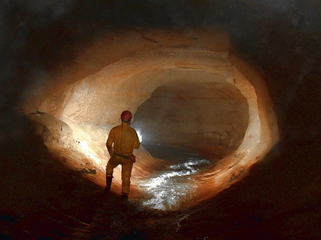 In the downstream passage