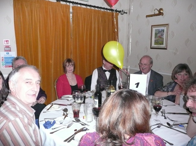 John and Charlie's table John and Charlie's table