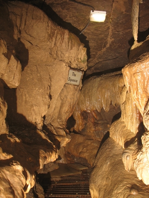Carefully labelled underground features help prepare for awkward sections of passage Carefully labelled underground features help prepare for awkward sections of passage