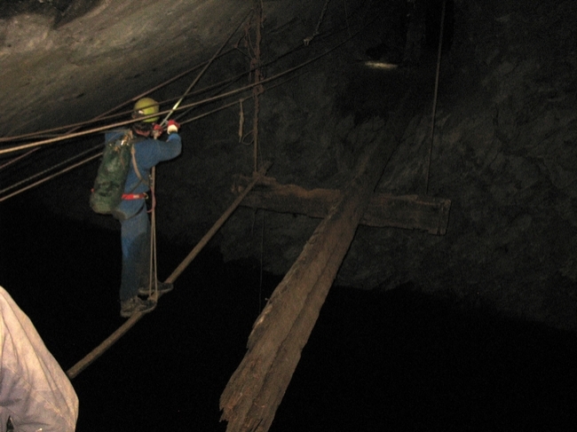 And this is defintiely the Bridge of Death And this is defintiely the Bridge of Death