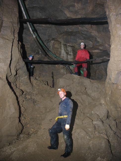 At the bottom of Leviathan and the route from JH