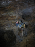 Dropping in to the main chamber now :: Date 2012:01:31 20:29:45 :: Taken by Nigel Dibben :: Camera Canon PowerShot A610