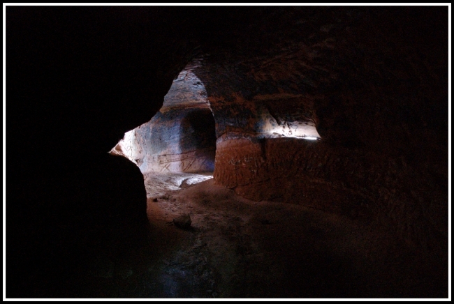 Water tunnel on the Goyt
