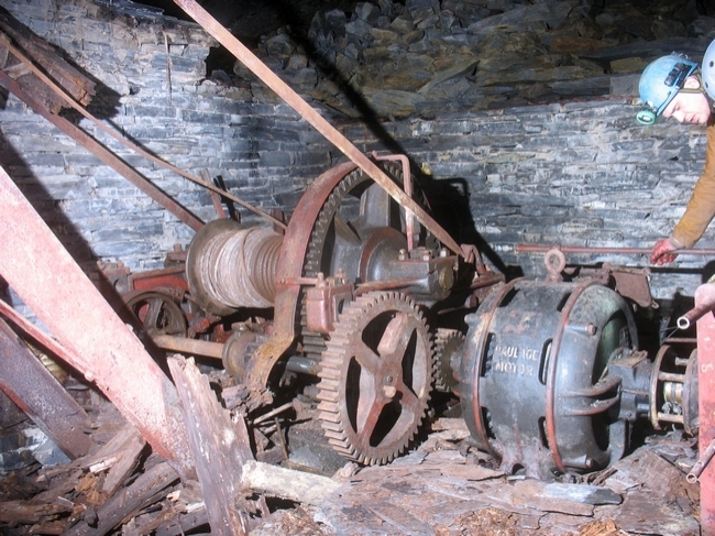 Electric motor and gearing