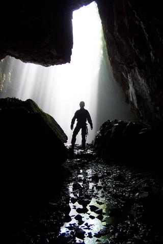 Classic view towards Alum Pot