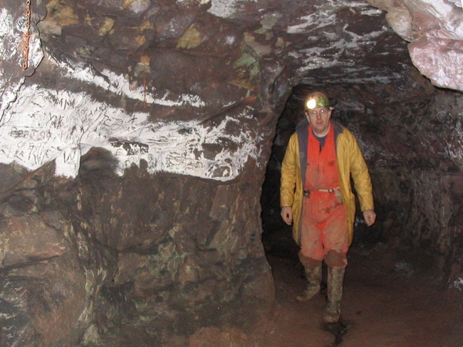 Inside the entrance passage