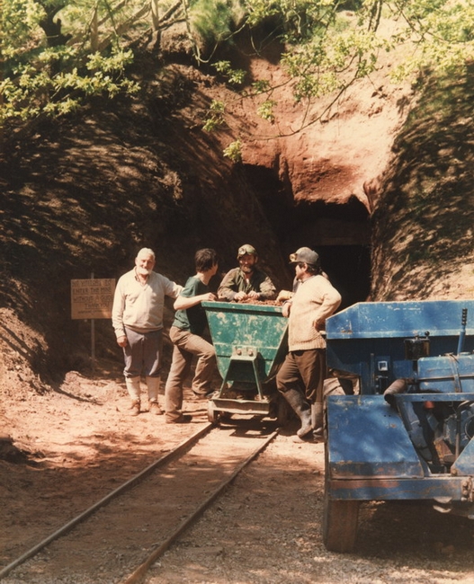 The dumper used to pull out tubs