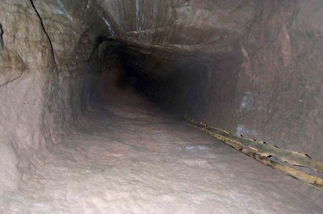 Looking up Square Shaft