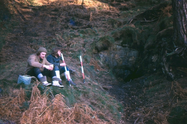 Reeking Mine - named after the smelly mud inside