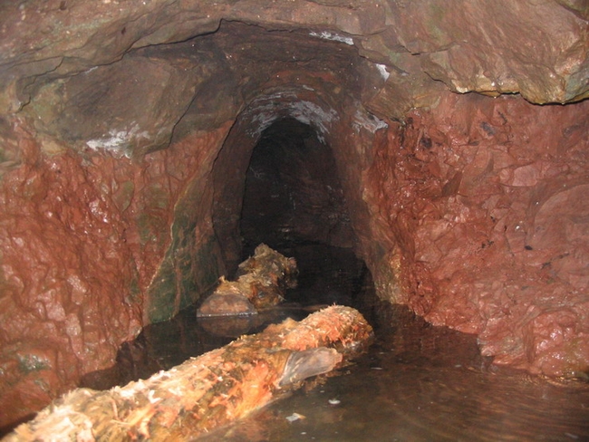 Side gallery in Doc Mine