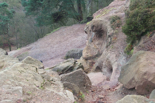 The way down to Pillar Mine