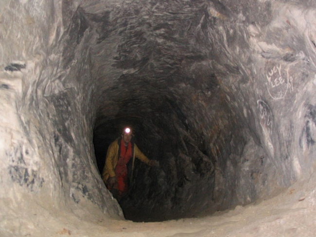 Straight Mine near the end