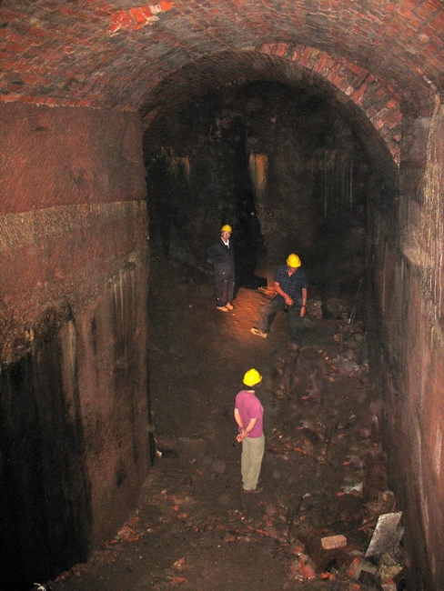 Williamson tunnels (stone quarries) in Liverpool's Edge Hill.
