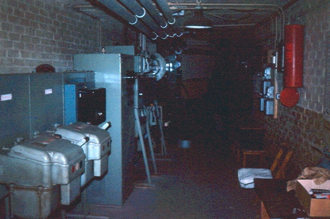 Warren Row. The power room.