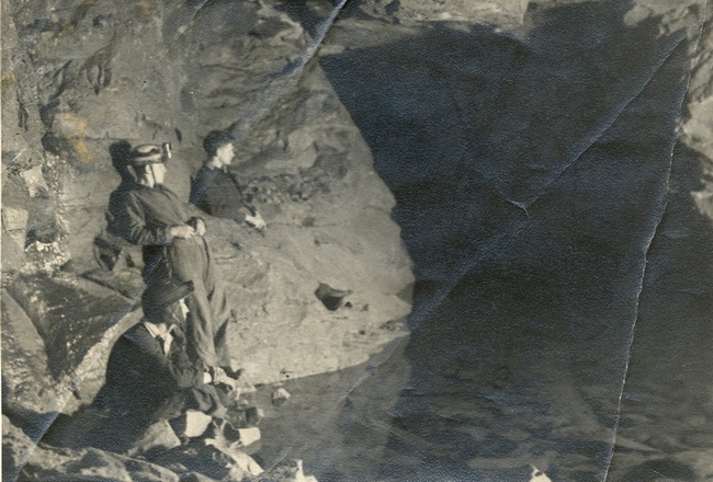 Old picture of Blue Lake