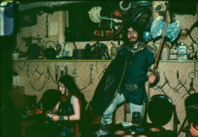 Bert and Nisha in the early 1970s Bert and Nisha in the early 1970s