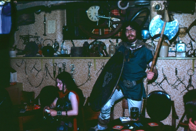 Bert and Nisha at Poynton in the 1970s Bert and Nisha at Poynton in the 1970s