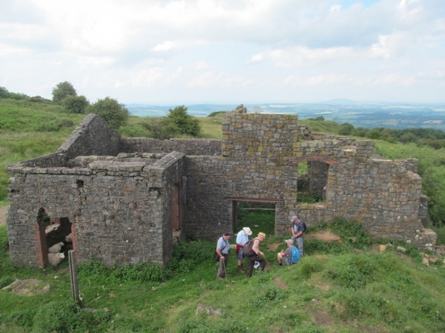 Quarrying on Brown Clee