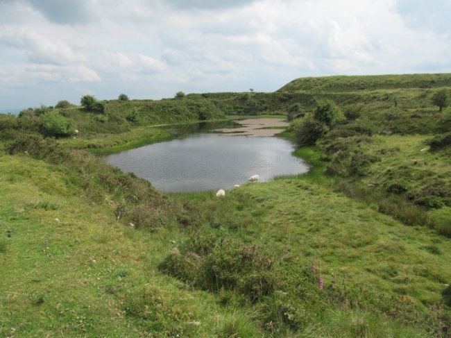 Quarrying on Brown Clee