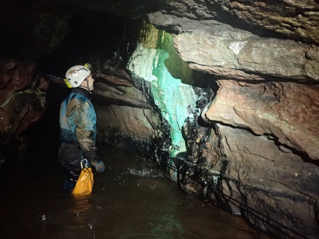 Hough Level - copper deposits Hough Level - copper deposits
