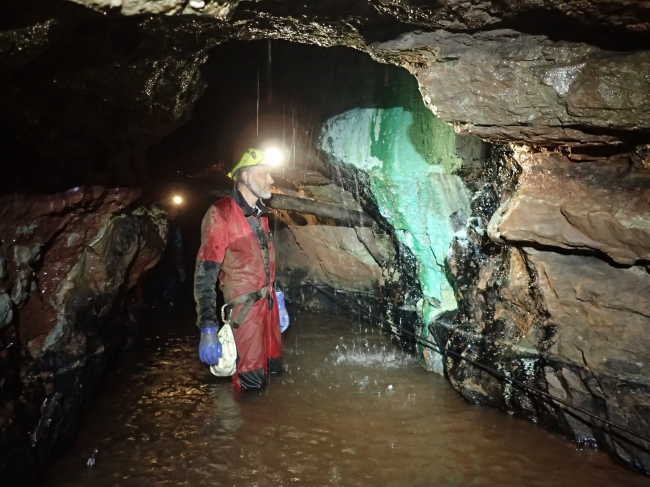 Hough Level - copper deposits Hough Level - copper deposits