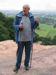Alan Garner giving a talk on Stormy Point