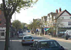 Alderley Edge, main street