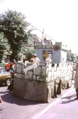 Stockport Carnival float from the DCC
