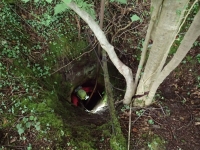 Picture 1: Entrance to first shaft on Riddleswood Vein