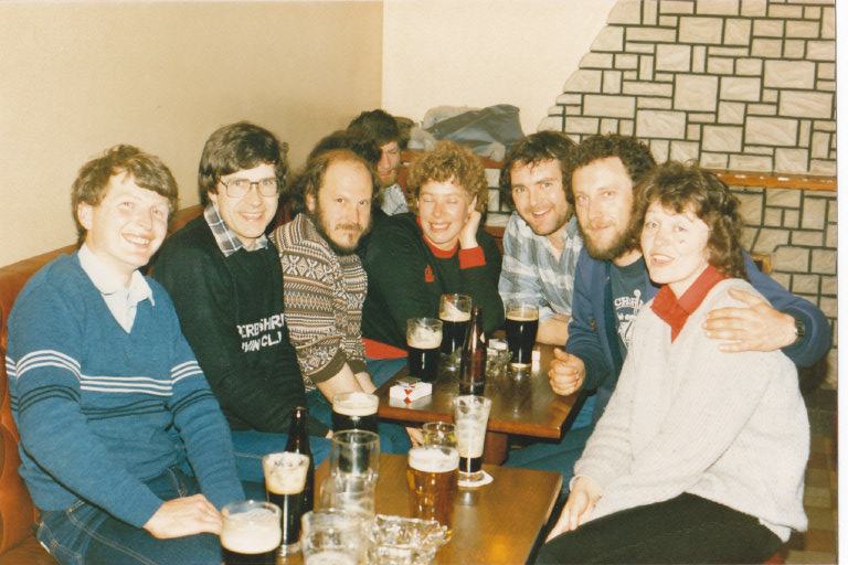 In the Bush Bar in Black Lion 1986